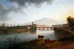 Jacob Philipp Hackert - paintings - Ansicht von Pisa