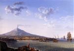 Jacob Philipp Hackert - paintings - Blick auf Catania und den Ätna