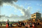 Jacob Philipp Hackert - paintings - Casino Borghese in Practica