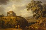Jacob Philipp Hackert - Bilder Gemälde - Der Tempel von Segesta