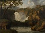 Jacob Philipp Hackert - Bilder Gemälde - Falls of Tivoli