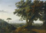 Jacob Philipp Hackert - paintings - Italian Landscape