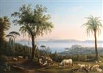 Jacob Philipp Hackert  - Bilder Gemälde - The Gulf of Pozzuoli