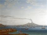 Jacob Philipp Hackert  - Bilder Gemälde - The return of the fleet from Algeria to the Bay of Naples