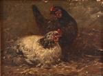 Charles Emile Jacque - Bilder Gemälde - Poultry