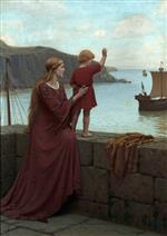 Edmund Blair Leighton - Bilder Gemälde - Farewell