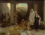 Edmund Blair Leighton  - Bilder Gemälde - The blind man at the Pool of Siloam