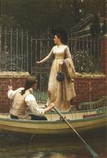 Edmund Blair Leighton  - Bilder Gemälde - The Elopement