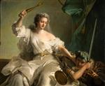 Jean Marc Nattier - Bilder Gemälde - An Allegory of Justice Combatting Injustice