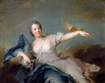 Jean Marc Nattier - Bilder Gemälde - Marie-Anne, Duchesse de Chateauroux, als Aurora