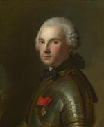 Jean Marc Nattier  - Bilder Gemälde - Portrait of a Man in Armour