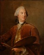 Jean Marc Nattier  - Bilder Gemälde - Portrait of Louis Tocqu