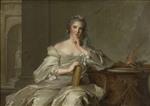 Jean Marc Nattier  - Bilder Gemälde - Princess Anne-Henriette of France - The Fire