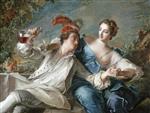 Jean Marc Nattier  - Bilder Gemälde - The Lovers