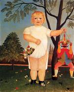 Henri Rousseau - Bilder Gemälde - Child with Puppet