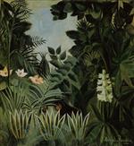Henri Rousseau - Bilder Gemälde - Exotic Landscape