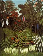 Henri Rousseau - Bilder Gemälde - Exotic Landscape