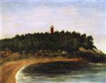 Henri Rousseau - Bilder Gemälde - Landscape with Lighthouse