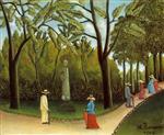 Henri Rousseau  - Bilder Gemälde - Luxembourg Garden