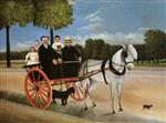 Henri Rousseau  - Bilder Gemälde - Old Junior's Cart
