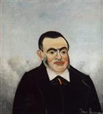 Henri Rousseau  - Bilder Gemälde - Portrait of a Man