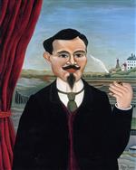 Henri Rousseau  - Bilder Gemälde - Portrait of Leon-Paul Fargue