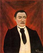 Henri Rousseau  - Bilder Gemälde - Portrait of Monsieur S