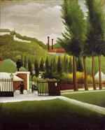 Henri Rousseau  - Bilder Gemälde - The Customs House