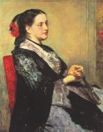 Mary Cassatt  - Bilder Gemälde - Portrait der Lady Seville
