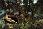 Henri Rousseau  - Bilder Gemälde - The Dream