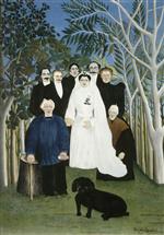 Henri Rousseau  - Bilder Gemälde - The Wedding