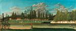 Henri Rousseau  - Bilder Gemälde - View of the Quai d' Asnières