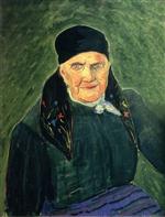 Marianne von Werefkin  - Bilder Gemälde - Portrait of Rosalia Leiss