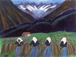 Marianne von Werefkin  - Bilder Gemälde - Rhythms