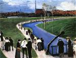 Marianne von Werefkin  - Bilder Gemälde - Sunday in Spring