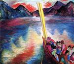 Marianne von Werefkin  - Bilder Gemälde - The Foolish Virgins