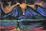 Marianne von Werefkin  - Bilder Gemälde - The Ragpicker