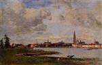 Eugene Boudin - Bilder Gemälde - Anvers, la tete de Flandres