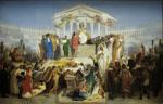 Jean Leon Gerome  - Bilder Gemälde - Zeitalter des Augustus und die Geburt Christi