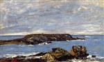 Eugene Boudin  - Bilder Gemälde - Camaret, Le Toulinguet