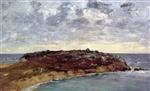 Eugene Boudin  - Bilder Gemälde - Camaret, le Toulinguet