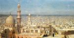 Jean Leon Gerome  - Bilder Gemälde - Sicht auf Kairo