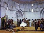 Jean Leon Gerome  - Peintures - Derviches tourneurs