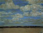 Eugene Boudin  - Bilder Gemälde - Fine Weather on the Estuary