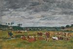 Bild:Landscape with Cows