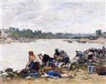 Bild:Laundresses on the Banks of the Touques