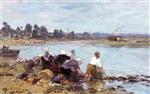 Bild:Laundresses on the Banks of the Touques