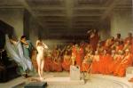 Jean Leon Gerome  - paintings - Phryne before the Areopagus