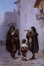 Jean Leon Gerome  - Peintures - Musicien