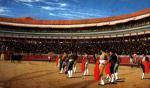 Jean Léon Gérôme  - paintings - Plaza de Toros (The Entry of the Bull)